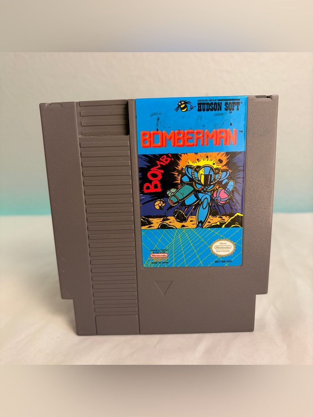 Bomberman Nintendo Entertainment System NES 1989 Video Game Cartridge Tested